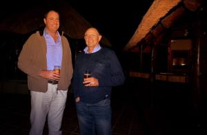 Herman van Niekerk & Ryno Goosen at the Summit Dinner. 